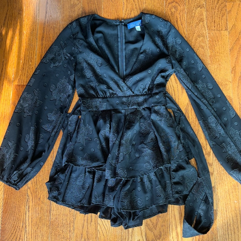 Blue Rain Romper Dress XS